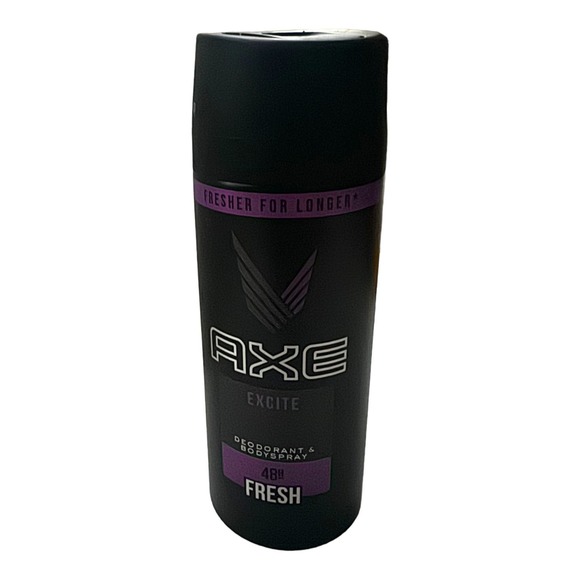 Mens Axe Excite Bath & Body Fathers Day Gift Basket Set, Grooming Kit - Picture 3 of 8